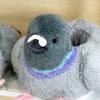 New Stylish and Cute Gray Dove Plush Doll Comfortable Soft-soled Slippers