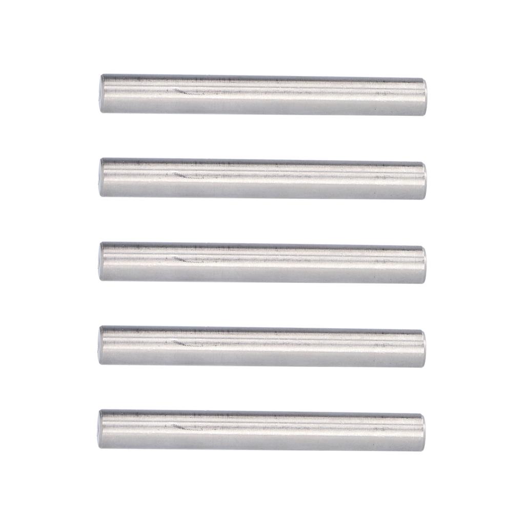 5 Stück Edelstahl Rundstäbe Hochpräziser Durchmesser Verschleiß Korrosionsbeständigkeit Hohe Festigkeit Runde Welle für