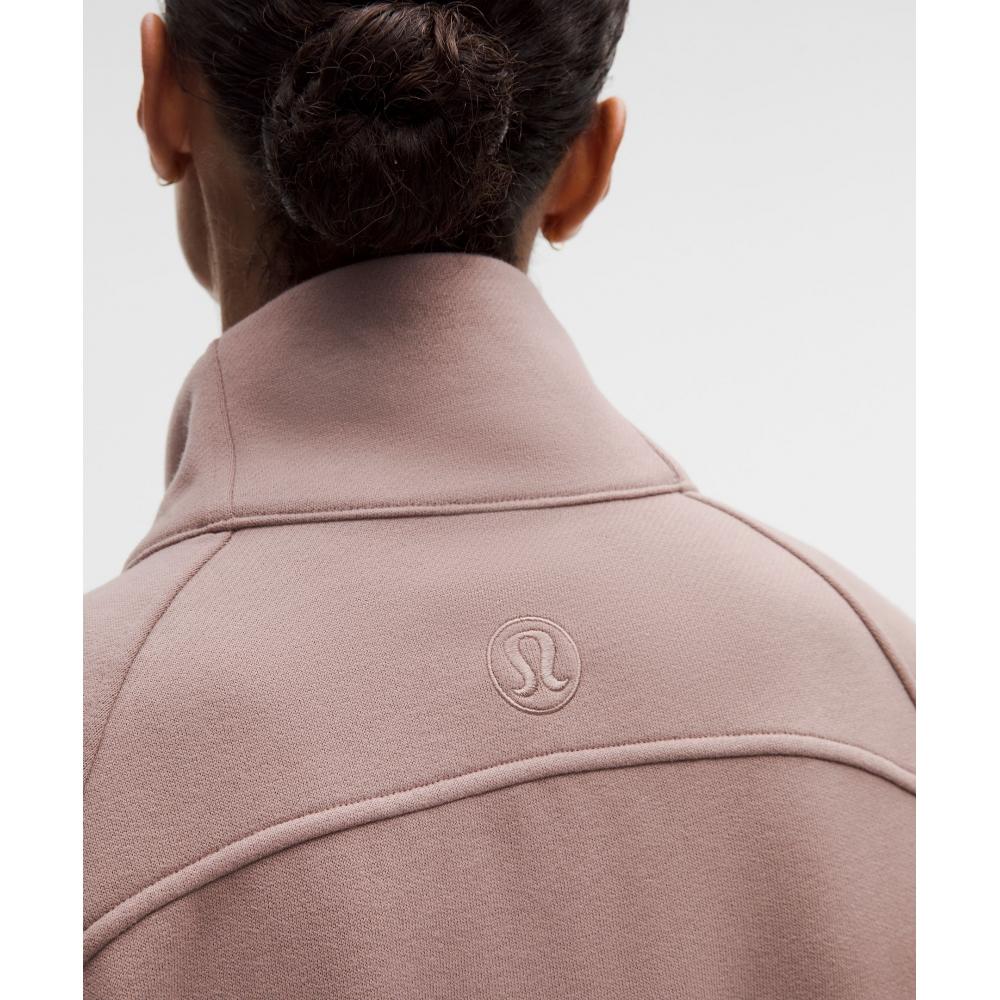 Lululemon Scuba Oversized Funnel Neck Half Zip  Long Ashen Rose
