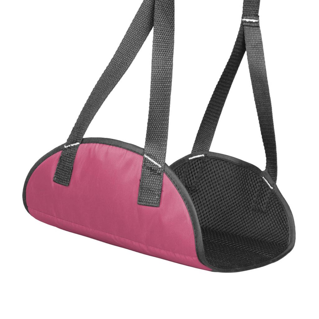 Portable Travel Foot Rest Hammock For Airplane Train Office Lightweight Foldable Practical Accessories Easy Installation