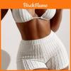Classic Womens Polyester Bikini Swimsuit With Mesh Panels For Water Sports