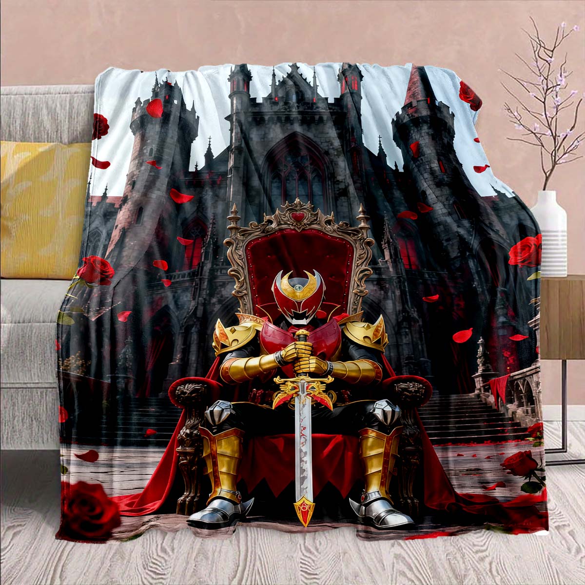

Kamen Rider Anime Flannel Blanket – Soft, Warm, Perfect for Sofas, Bedding, Camping, Travel, Office, and Home Decor – QJY 75x90cm