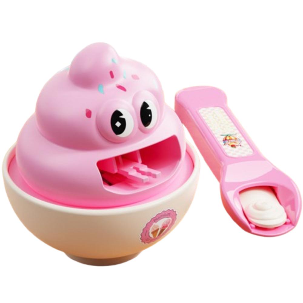 

Role Play Ice cream Pudding Toy Simulation Play House Toys for Friend рожевий