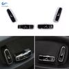 For Jaguar XF 2016 XFL F-PACE XE Car Seat Side Adjustment Button Cover Trim For Land Rover Range Rover Evoque Vogue Sport 16-19