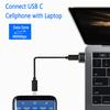 USB 2.0-Stecker auf Typ-C-Buchse, Konverter-Adapter, Computer-Telefon-Adapter