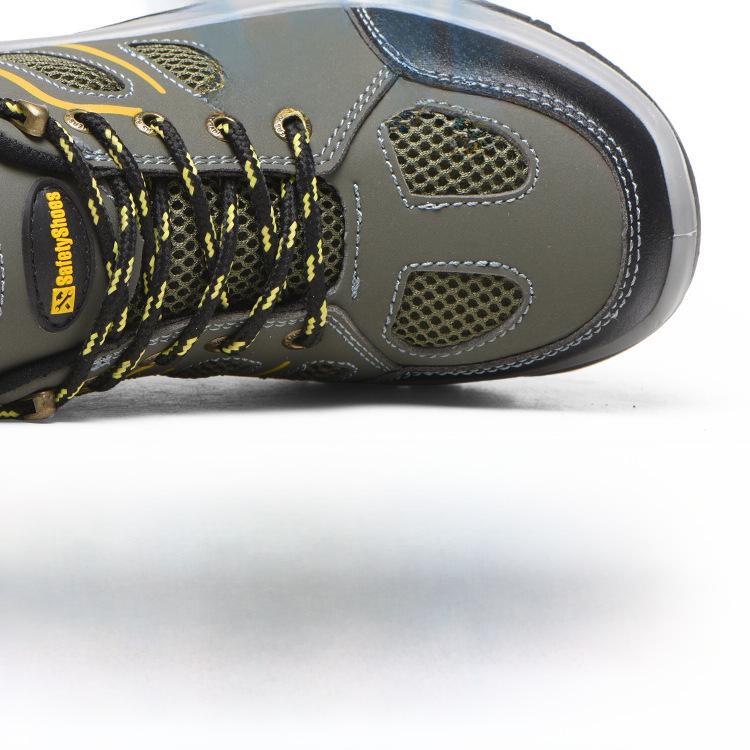 Men's Steel Toe Summer Work Safety Shoes: Breathable, Anti-Smash, Anti-Puncture