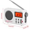 LCD Display Radio Receiver Speaker FM AM Digital Stereo Mini MP3 Music Player Portable Radio