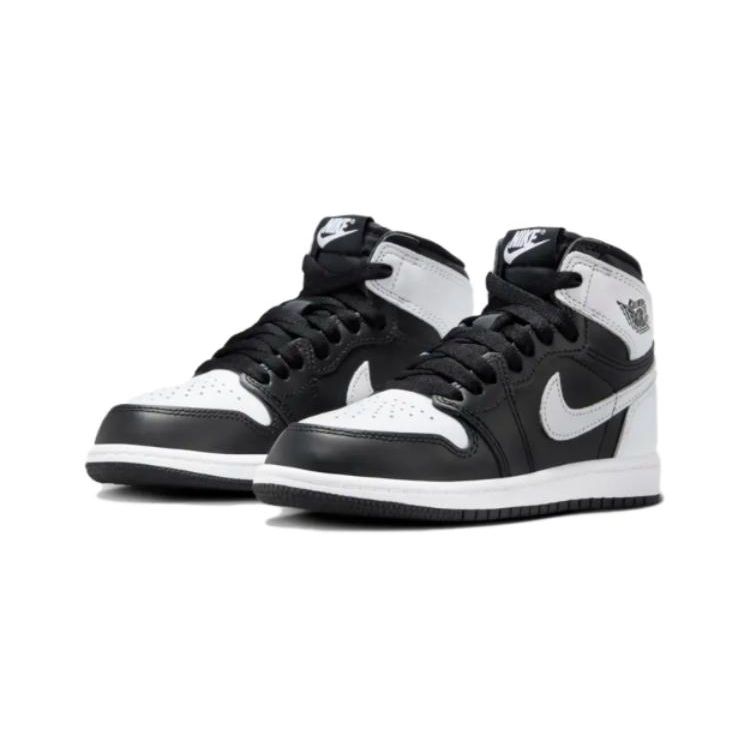 Air Jordan 1 Retro High OG PS Čierna Biela 2.0 Detské Tenisky FD1412-010