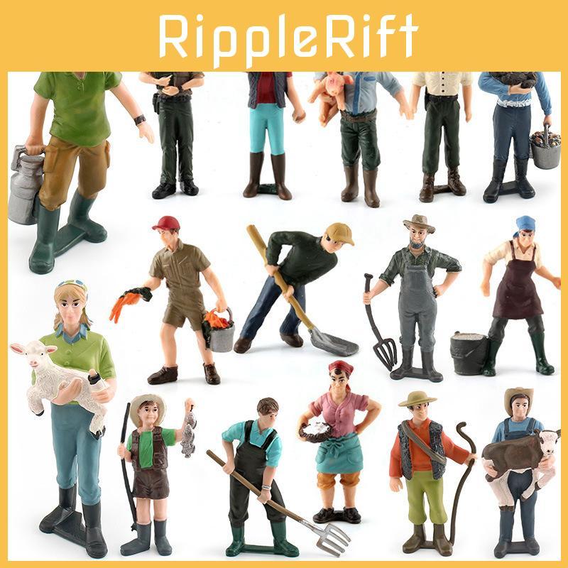 Simulierter Taucher Tierarzt Landwirt Arbeiter Postbote Spielzeugmodell Ornament Für Sammler Und Zum Spielen