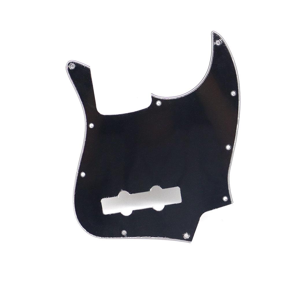 

1Pcs Guitar Pickguard 3 Ply 10 Hole Jazz Bass JB 4String Pickguard For JB Bass guitar with 10pcs Screw