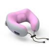 U-shaped Cervical Massage Pillow, Rechargeable Multifunctional Shoulder and Neck Electric Vibration, Hot Compress Neck Protection Device, Massager