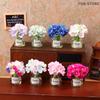 1/12 Miniature Flower Vase Model Potted Plants Decor Toy Doll Home Micro Landscape Plant Ornament Toy