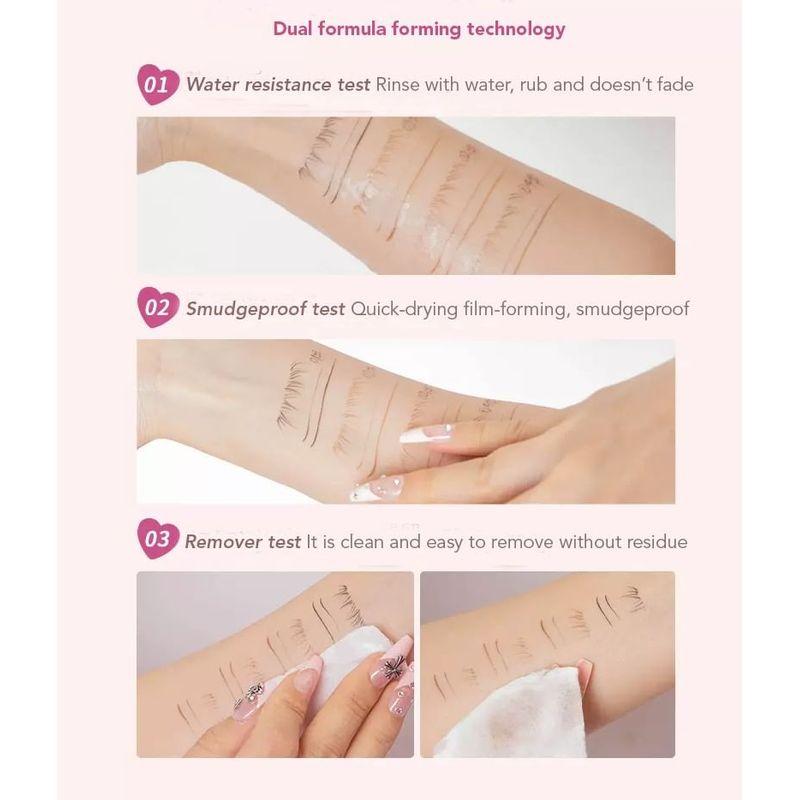 FLORTTE - LIQUID EYELINER - 4 Colors