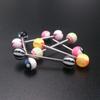 Ear Rings Tongue Nails Barbell Body Piercing Jewelry Umbilical Ring Bauchnabel Piercing