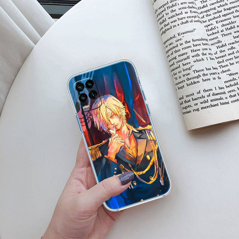 MH123 One Piece Sanji Case for Motorola E7 G6 G7 G8 G9 Plus Power Play G10 G20 G04 E30 E40 E22 E20 E13 E15 G22 G23 G05 G75 G35 G55