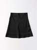 Stay With Me Satin Mini Skirt_Black