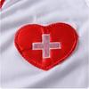Plus Size Women Medical Nurse Doctor Uniform Cosplay Costume Temptation Sexy Lingerie Game Roleplay Mini Dress Outfit with HatGood product