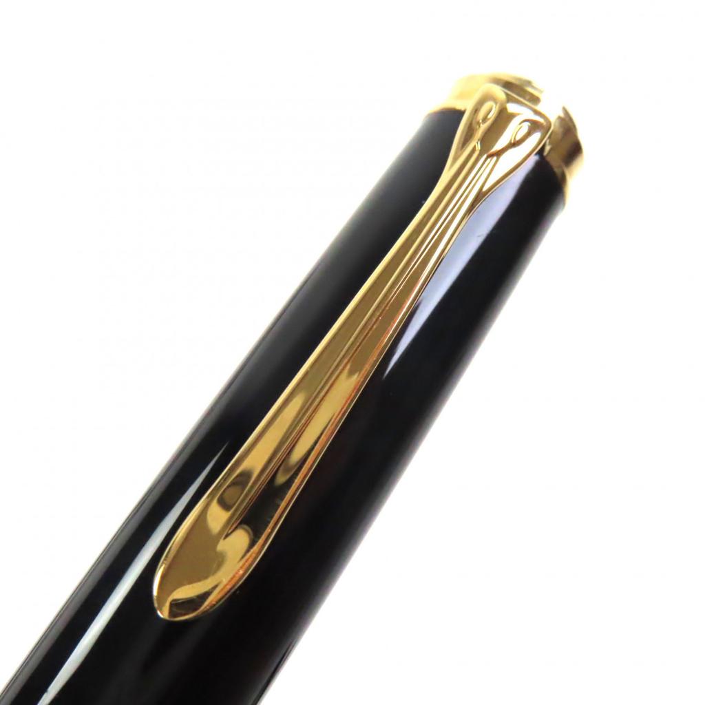 Excellent PERIKAN fountain pen Sovereign Black green 14K mens M400 Used