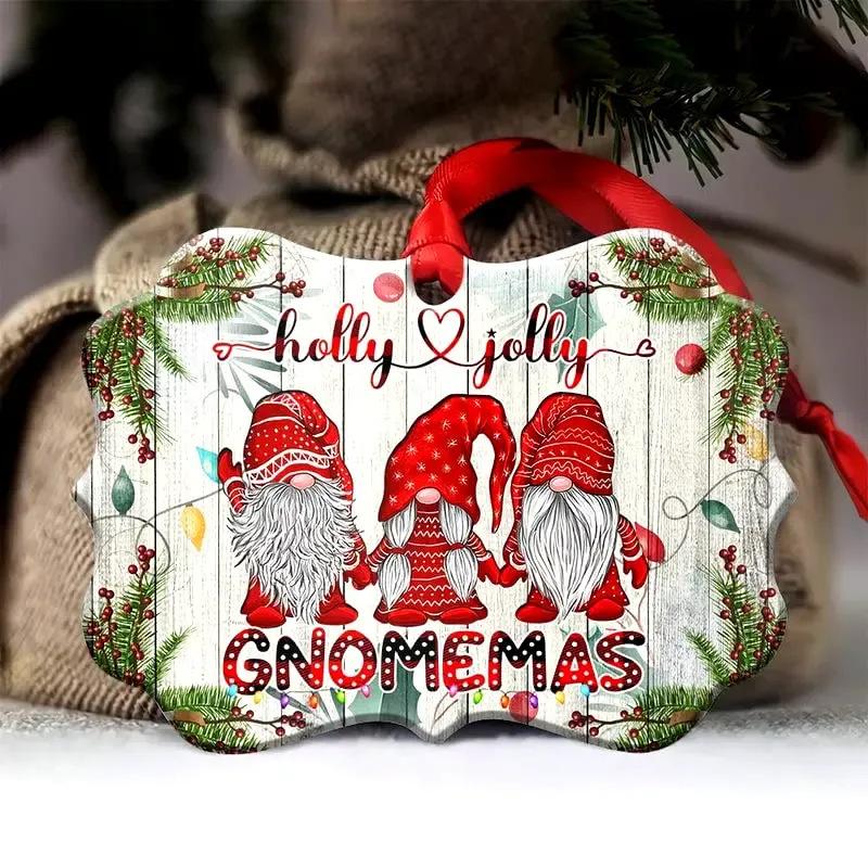5 Stück Weihnachtsbaumschmuck Anhänger Weihnachtsfeier Ornament Acryl Anhänger