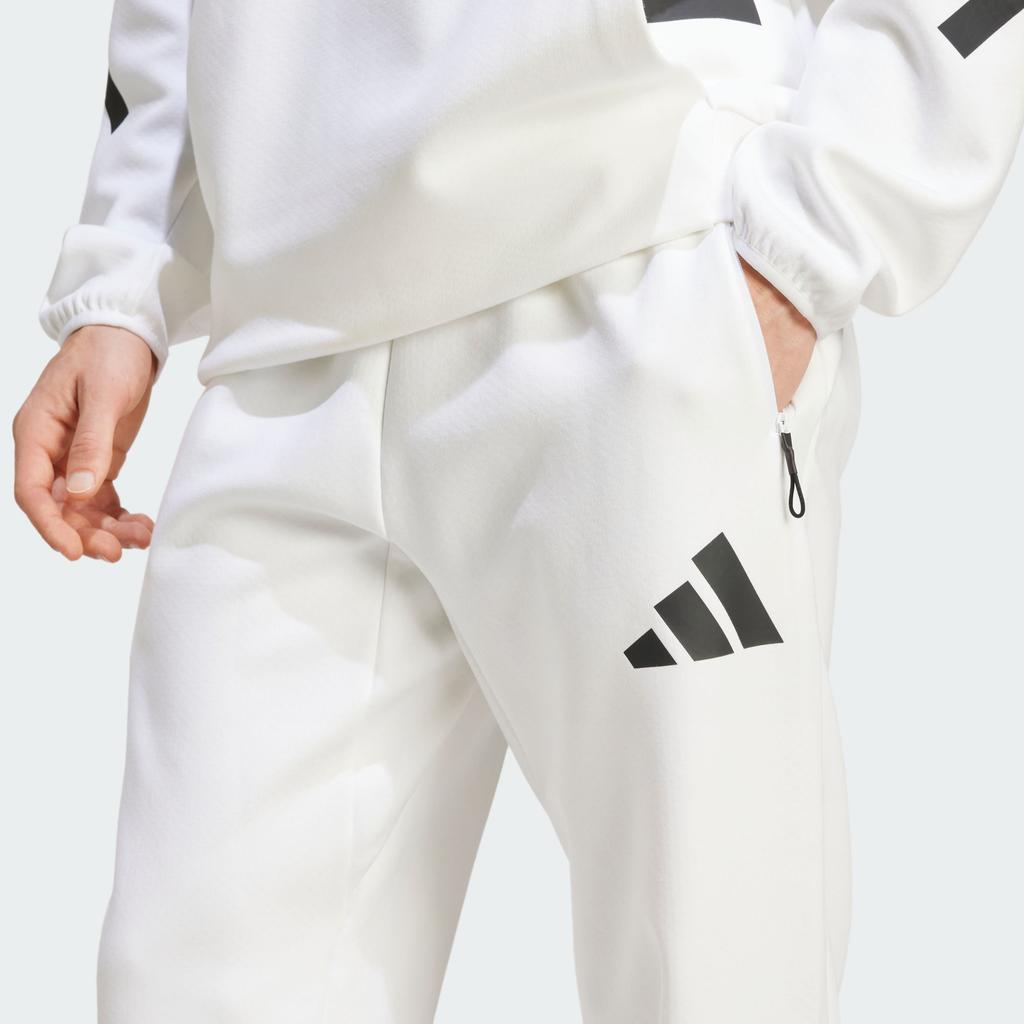 Adidas Z.N.E. True Healing Series FW24 Sportswear Tracksuit Bottoms Men Bottoms Black White JF2449