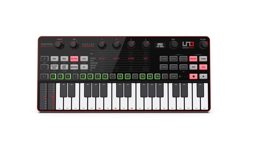IK Multimedia UNO Synth Pro Desktop, 5.5*3*7cm, Official Japanese Product