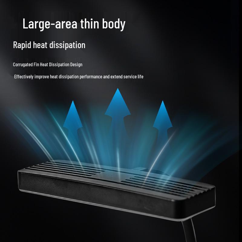 Aquarium Clip-On Light: Full Spectrum Plant & Algae Light with USB Smart Timer Switch