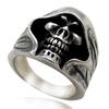 Black Death Skull Ring, Domineering and Fashionable Ghost Head Jewelry