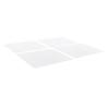 200pcs Flower Pot Mesh Pad Breathable Prevent Soil Leakage Drainage Plant Pot Bottom Grid Mat for Ceramic Planter