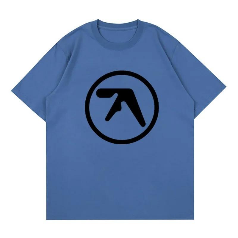 2026 Unisex T-Shirt Aphex Twin Shirt Cotton Print Oversized Y2k Streetwear Tees Short Sleeve Tops Korean Fashion Aesthetic Clothing