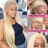 European and American New Front Lace Wig, Light Gold Long Front Lace Wig, Best-selling Wig In Africa, Headgear.