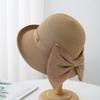 Sunscreen Hat Women's Spring and Summer Bucket Hat Small Face Fashion Light Sun Hat Woven Straw Hat