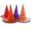 Wizard Hat Pentagram Hat Pointed Cap Bronzing Wizard Cap Halloween Hat Witch Hat Magician Hat