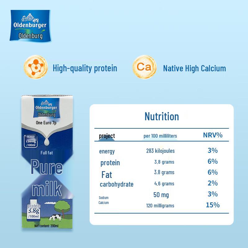 Oldenburger Full Cream Milk
