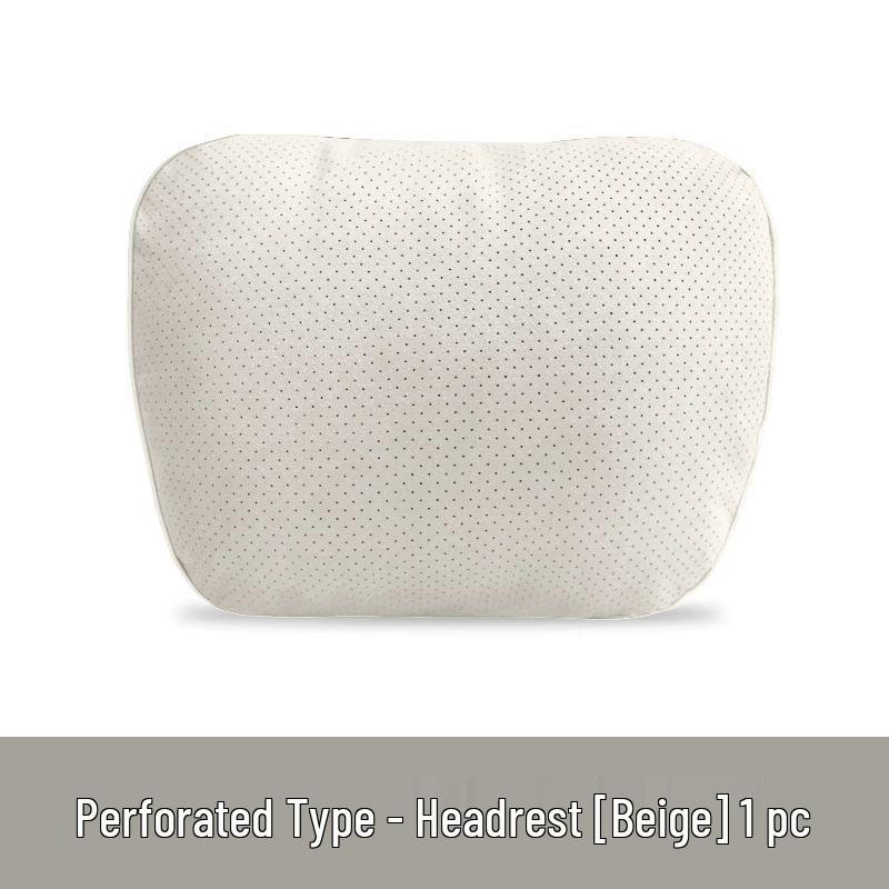 Tesla Car Headrest and Neck Support Pillow for Model 3/Y/S/X - Lumbar Support Cushion for Car Seats