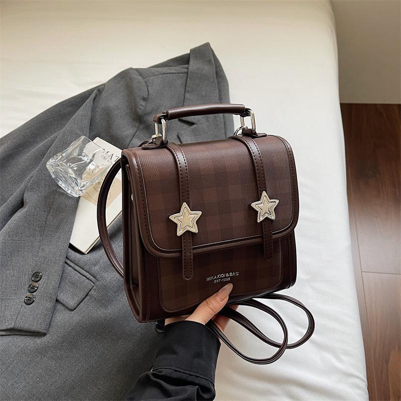 Schoolbag Foreign Style Simple Personality 1011 Spring New Bag Fashion Leisure Trend Backpack Women Niche Backpack