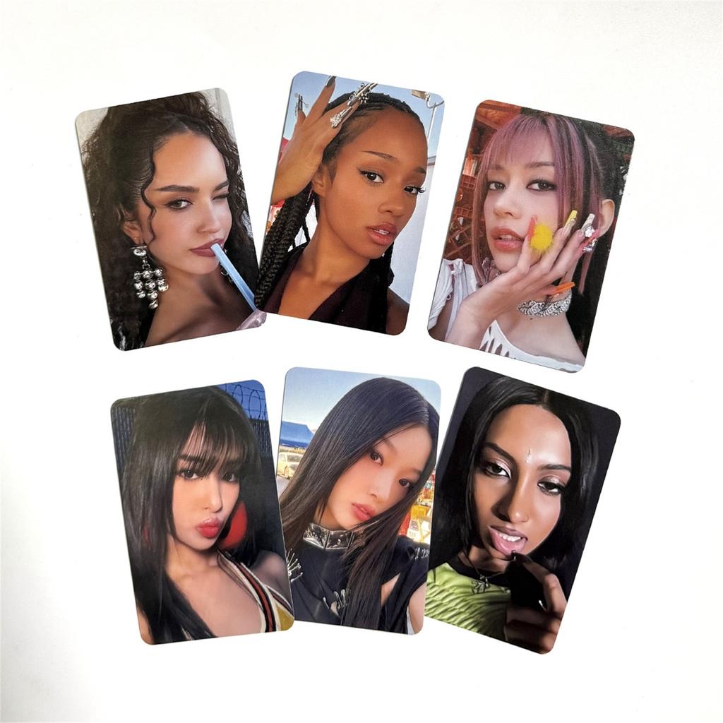 Acessórios Periféricos de Grupo Feminino Acessórios Periféricos de Grupo Feminino 6 Peças Cartão Periférico