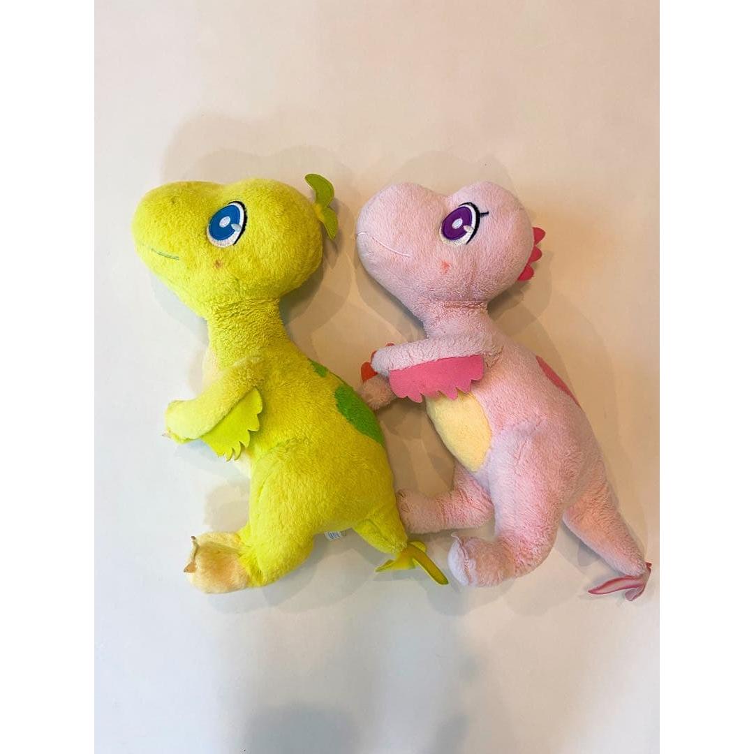Doraemon Nobita s New Dinosaur Cue & Mew Plush Set