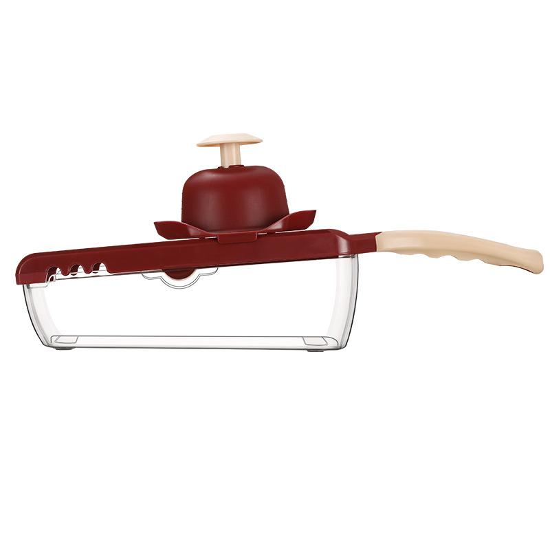 Adjustable Mandoline Ultra Sharp V-blade Vegetable Slicer with Container,Slicer Vegetable Cutter,julienne Slicer, Potato Slicer