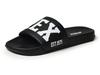 Men's Sandals Shower Sandals Beach Outdoor Comfort Sports Recovery Slip-on Women's Av4630 Black 26cm (25.5-26cm Equivalent)