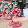 Sale Hatsune Miku Anime Figure Toys Cute Anime MIKU Standing Position PVC Action Figurine Kawaii Cartoon Model Doll