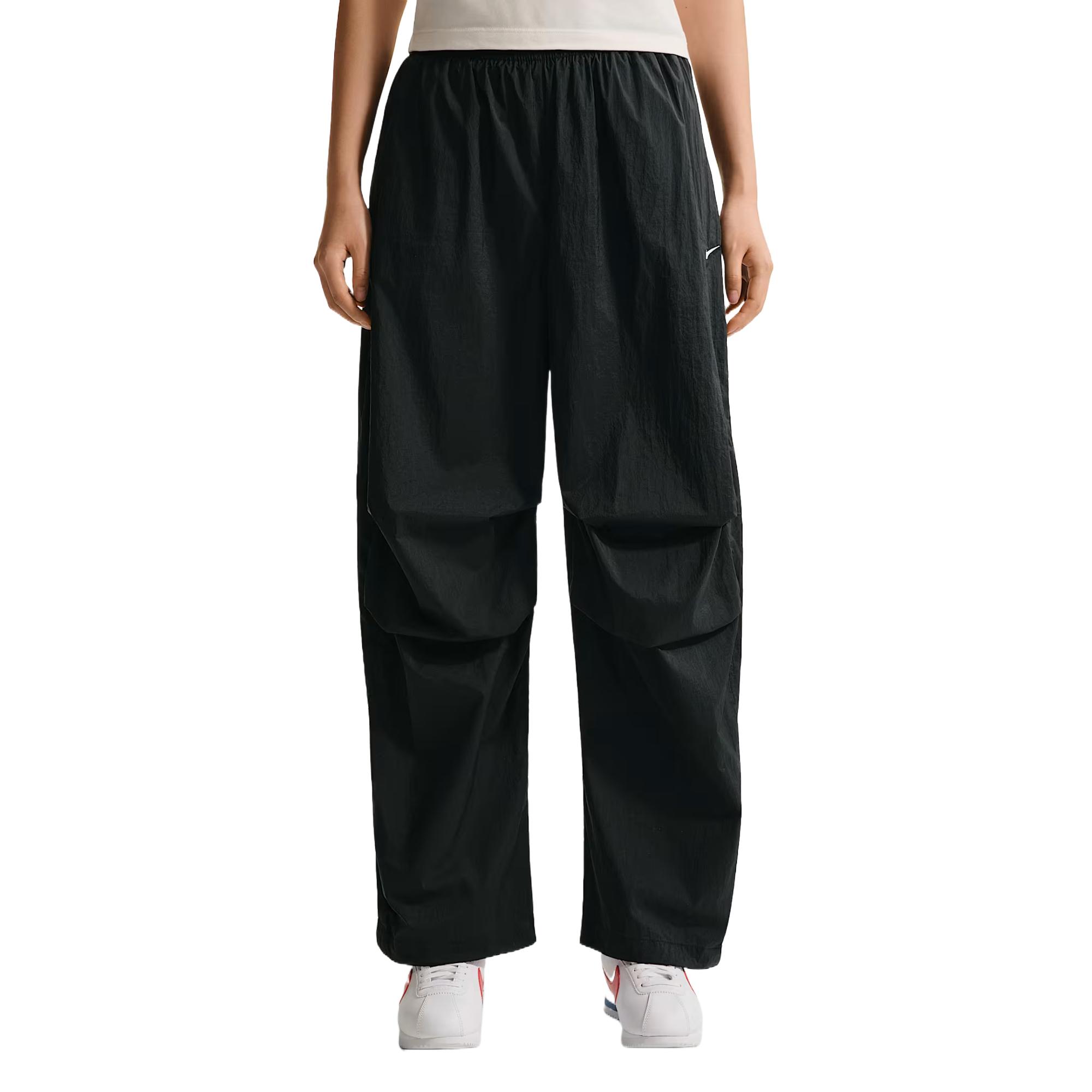 Nike Sportswear Women s Dri-FIT UV Protective Woven Pants Black White IO3377-010 M