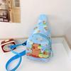 Childrens Crossbody Capybara Bag Cute Cartoon Design Lightweight Material Nylon