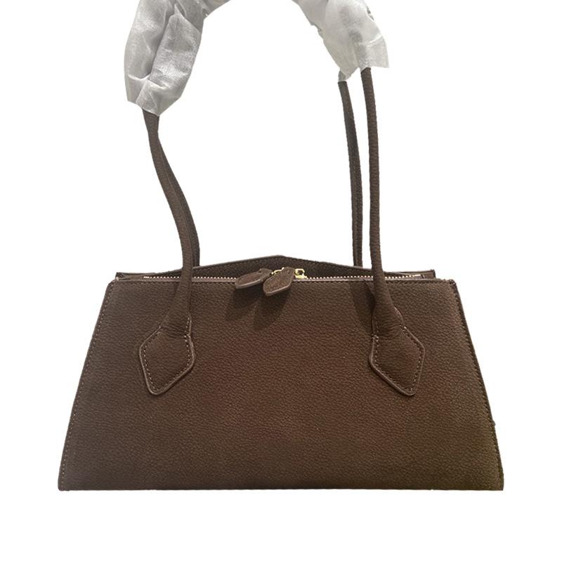 Ala Retro Leather Armpit Bag Sausage French Stick All-match One-shoulder Handbag Commuter Cowhide