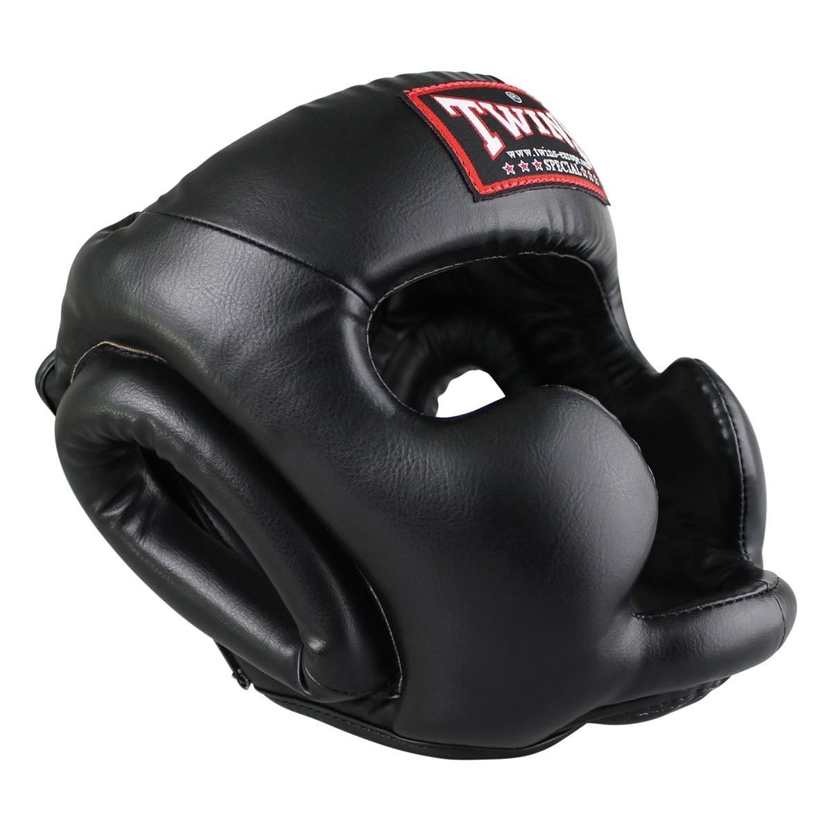 Casco Twins per Sparring di Pugilato HGL-3 Nero M