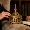 Middle Eastern Arabic Incense Burner Metal Ash Catcher Tabletop Decoration Incense Burner Ornament For Spa Home Office