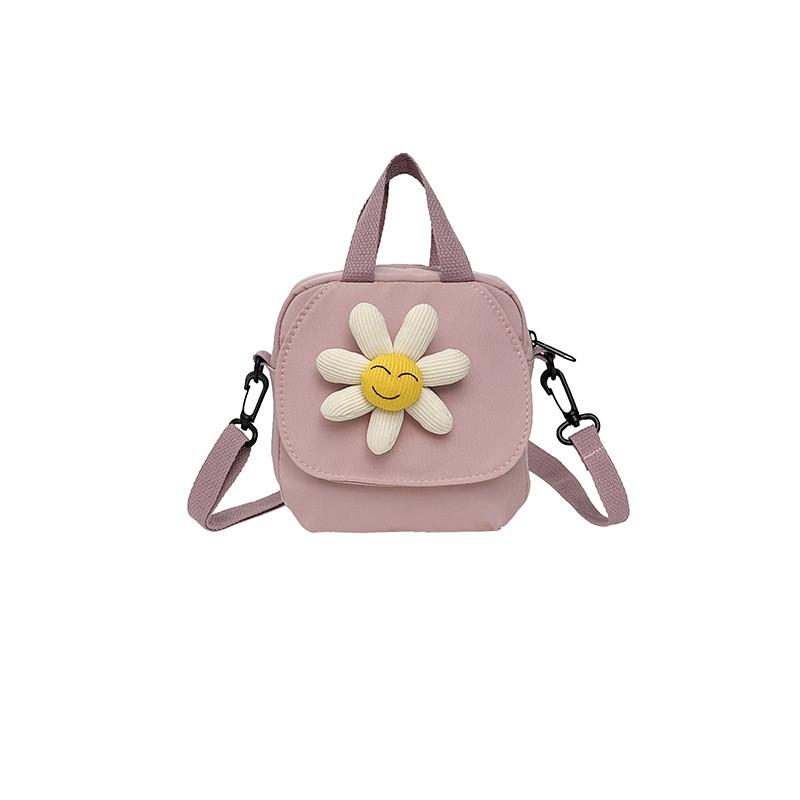 

Трендовая вязаная сумка-кроссбоди с цветочным узором, уличная одежда, маленькая квадратная сумка, стеганая, с повседневными деталями фиолетовый