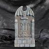 Halloween Foam Tombstone Bat Ghost Skull Party Backdrop Decoration Supplies