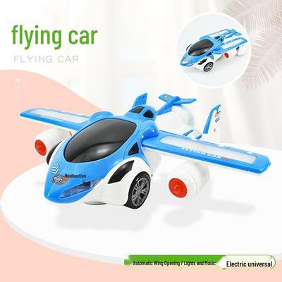 Carro Voador Elétrico de Brinquedo em Estoque com Asas Rotativas 360°, Luzes e Música