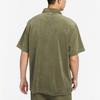 Nike Embroidered Logo Print Short Sleeve Polo Shirt Men Tops Olive-Green FN0465-222