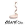 1PCS Wick Braided Cotton Flat New Parts Vintage Durable